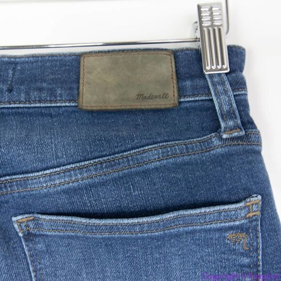 NEW‎ Madewell 9" Mid-Rise Skinny Jeans in Orland Wash: TENCEL™ Denim 26 - Picture 12 of 14